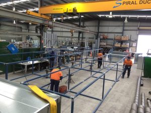 PREFABRICATED DUCT RISER