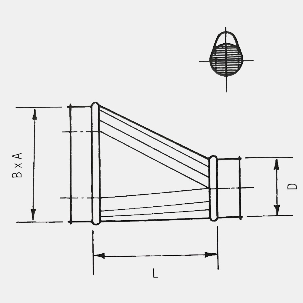 Oval Fittings Diagrams